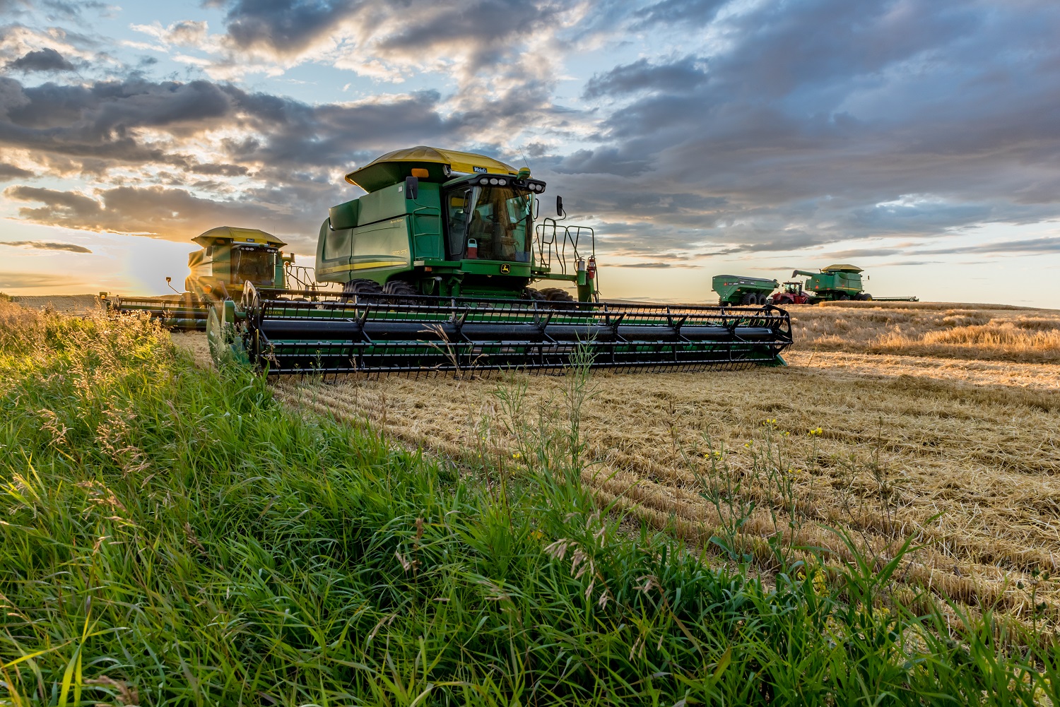 John Deere Mähdrescher